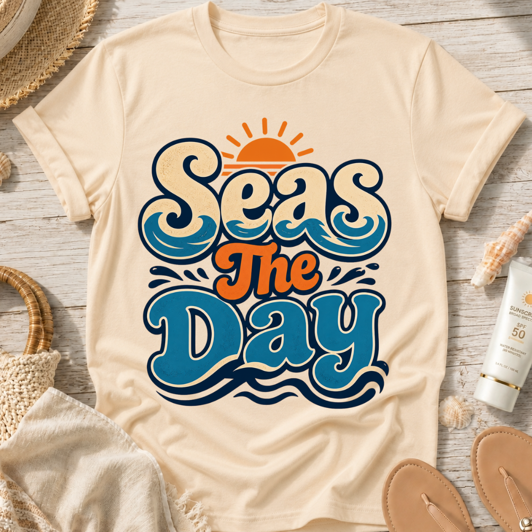 Seas The Day Graphic T-Shirt