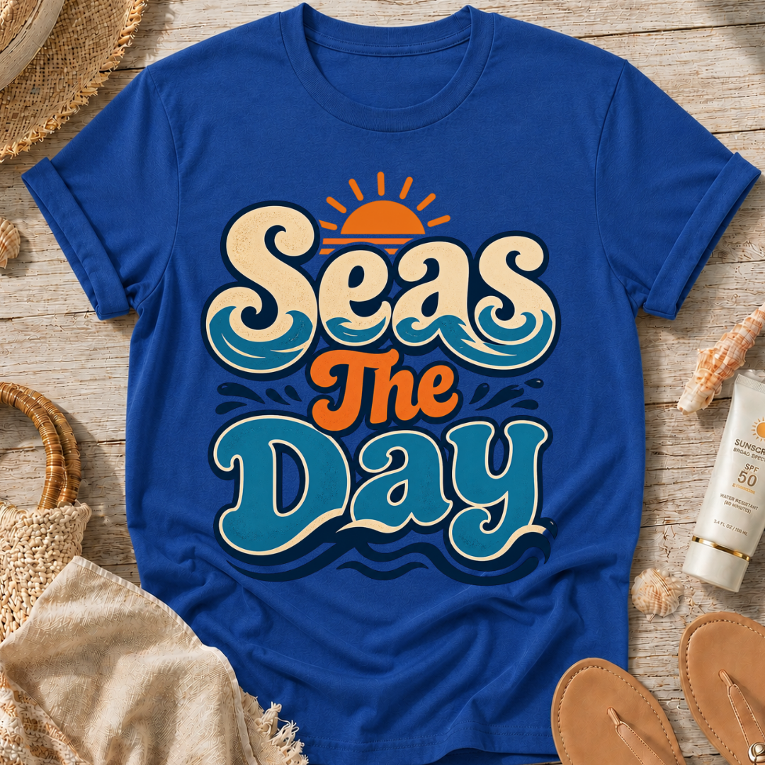 Seas The Day Graphic T-Shirt