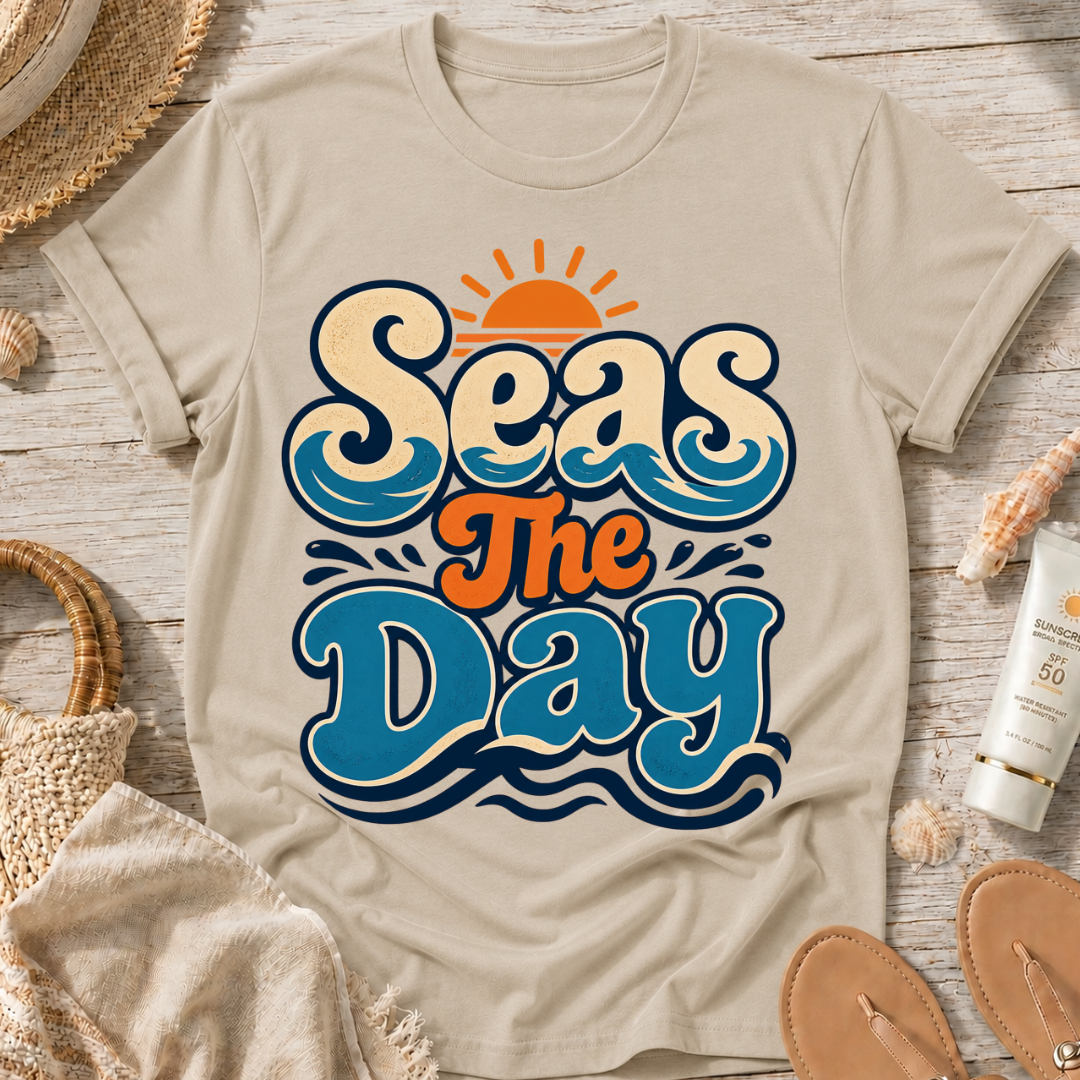 Seas The Day Graphic T-Shirt