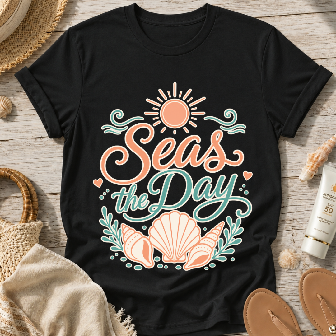 Seas the Day Shell T-Shirt
