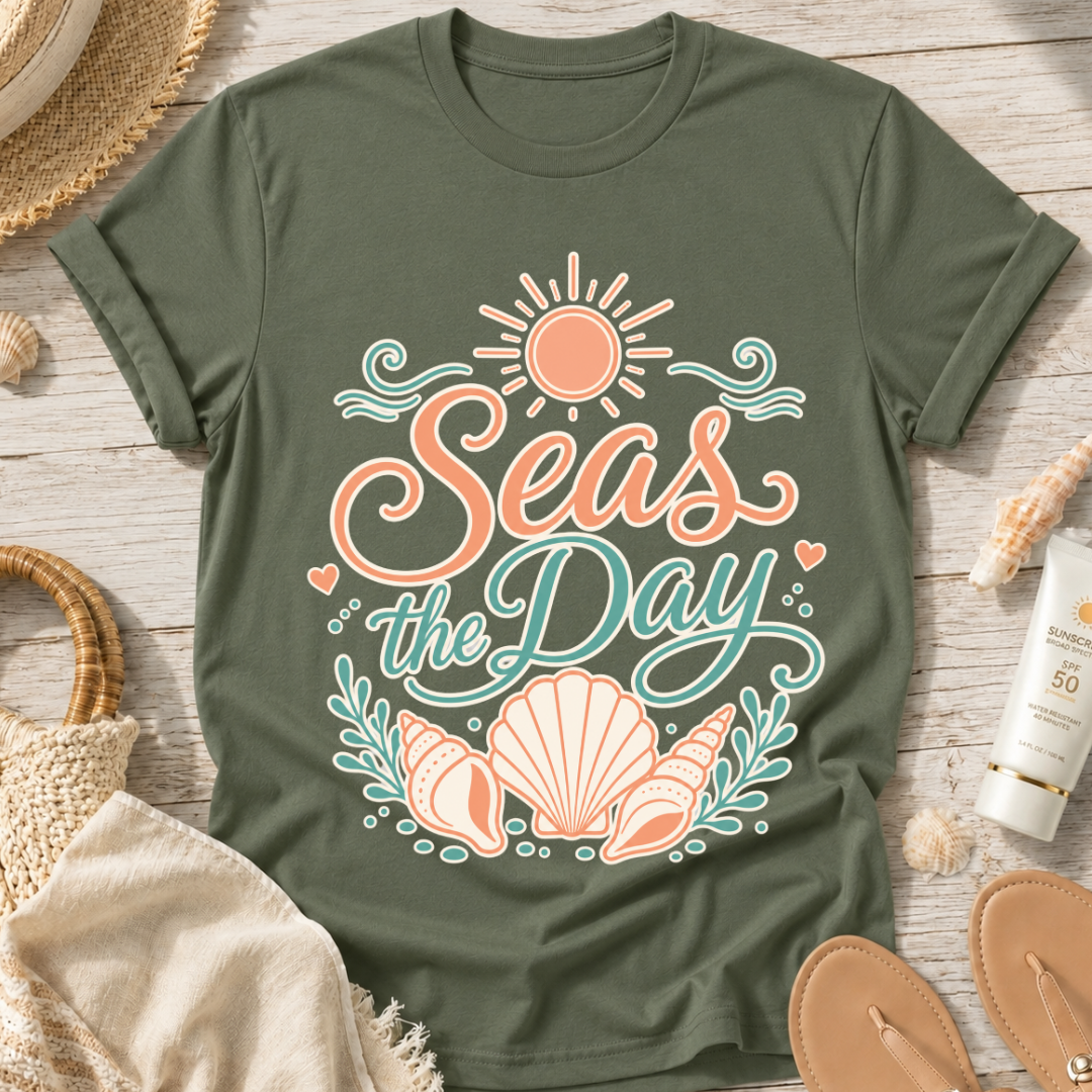 Seas the Day Shell T-Shirt