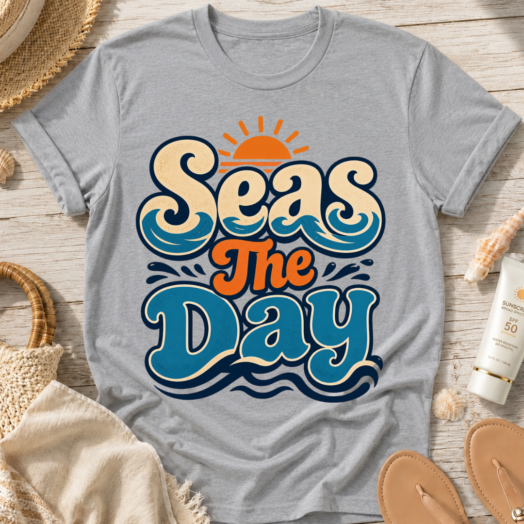 Seas The Day Graphic T-Shirt