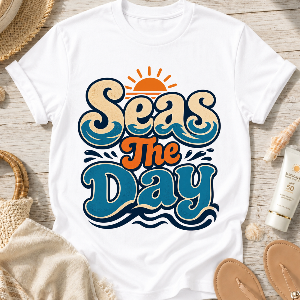 Seas The Day Graphic T-Shirt