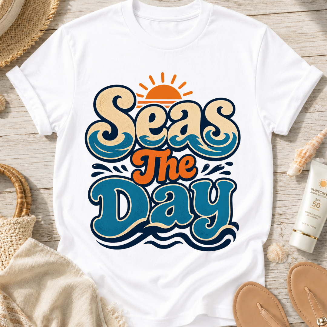 Seas The Day Graphic T-Shirt