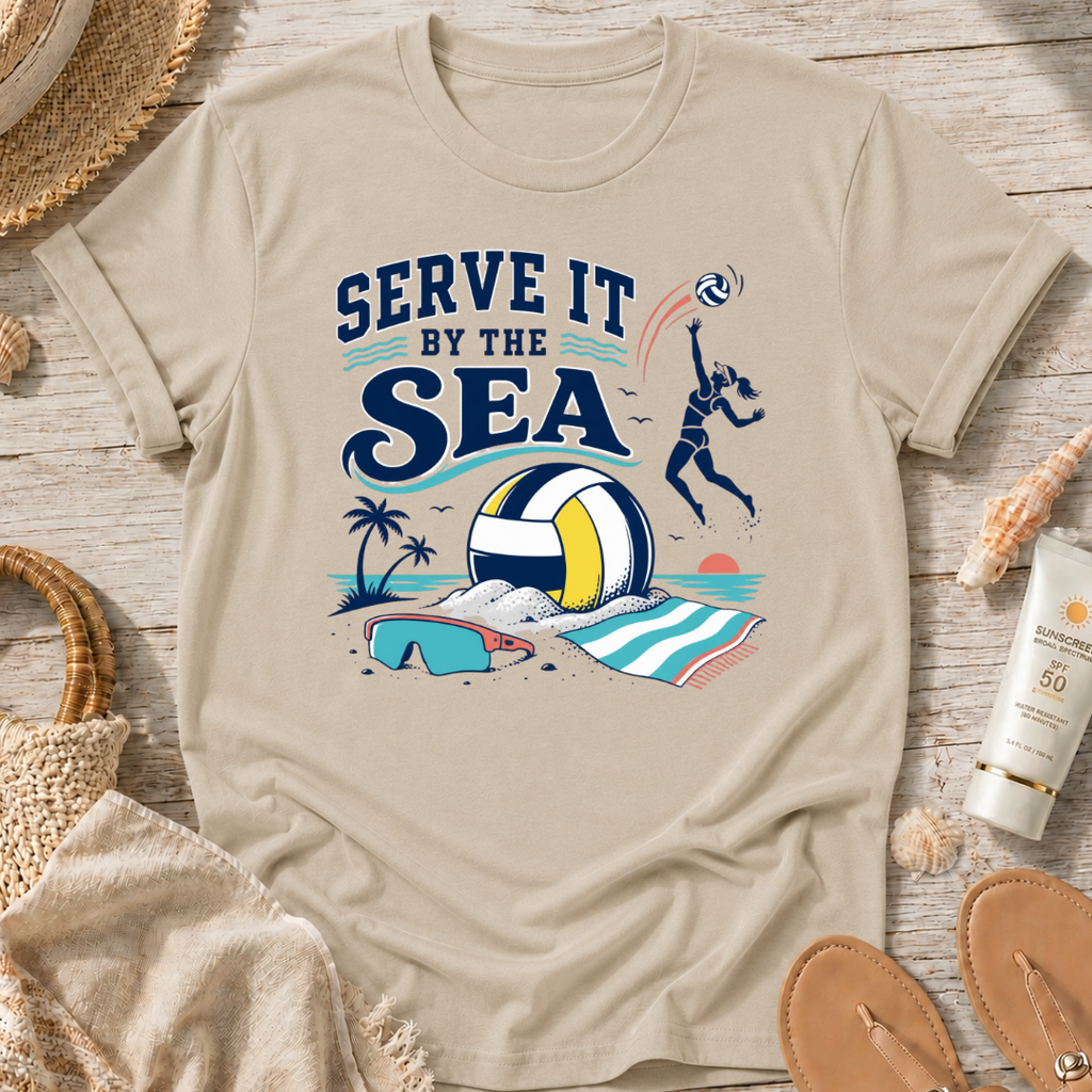 Serve It by the Sea T-Shirt