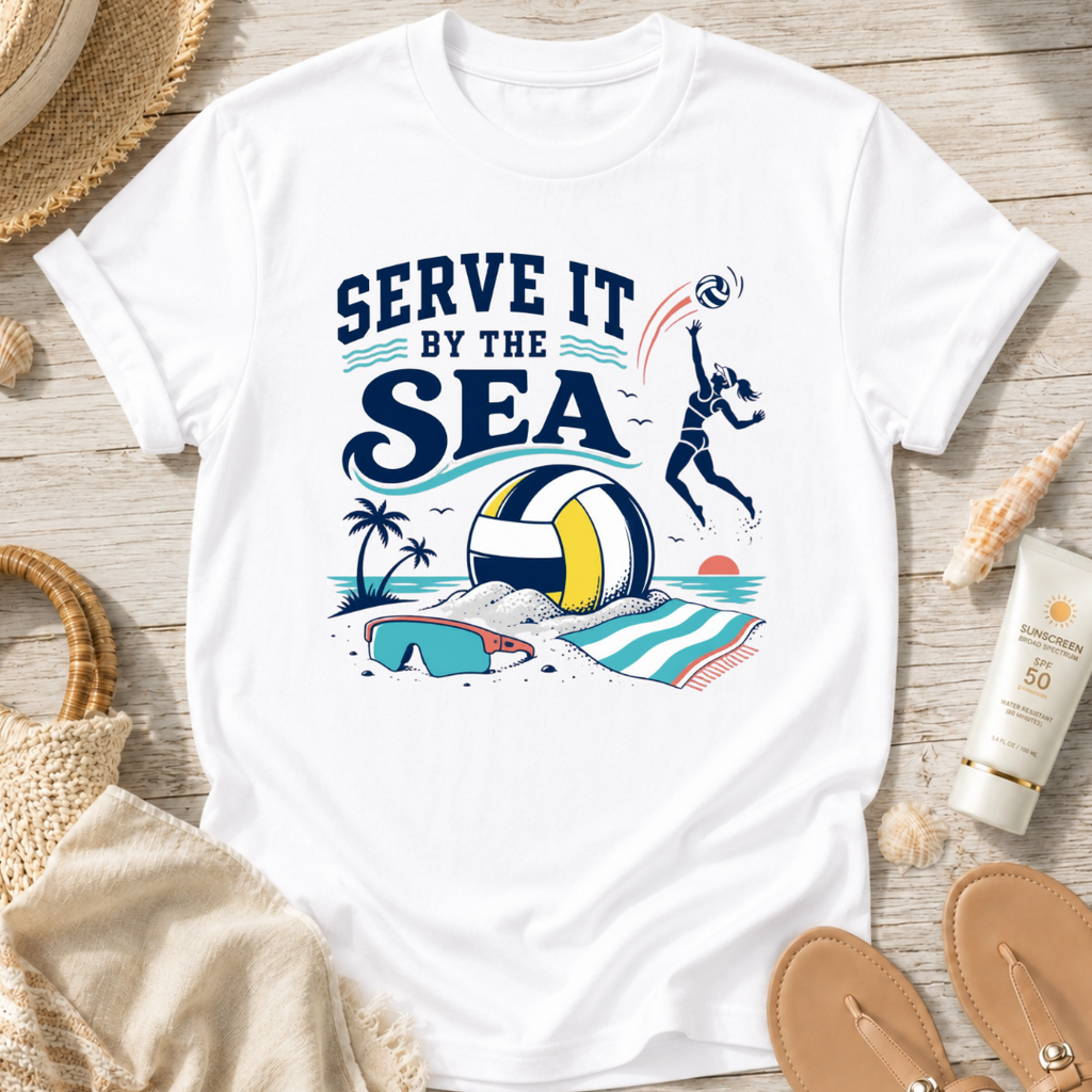 Serve It by the Sea T-Shirt