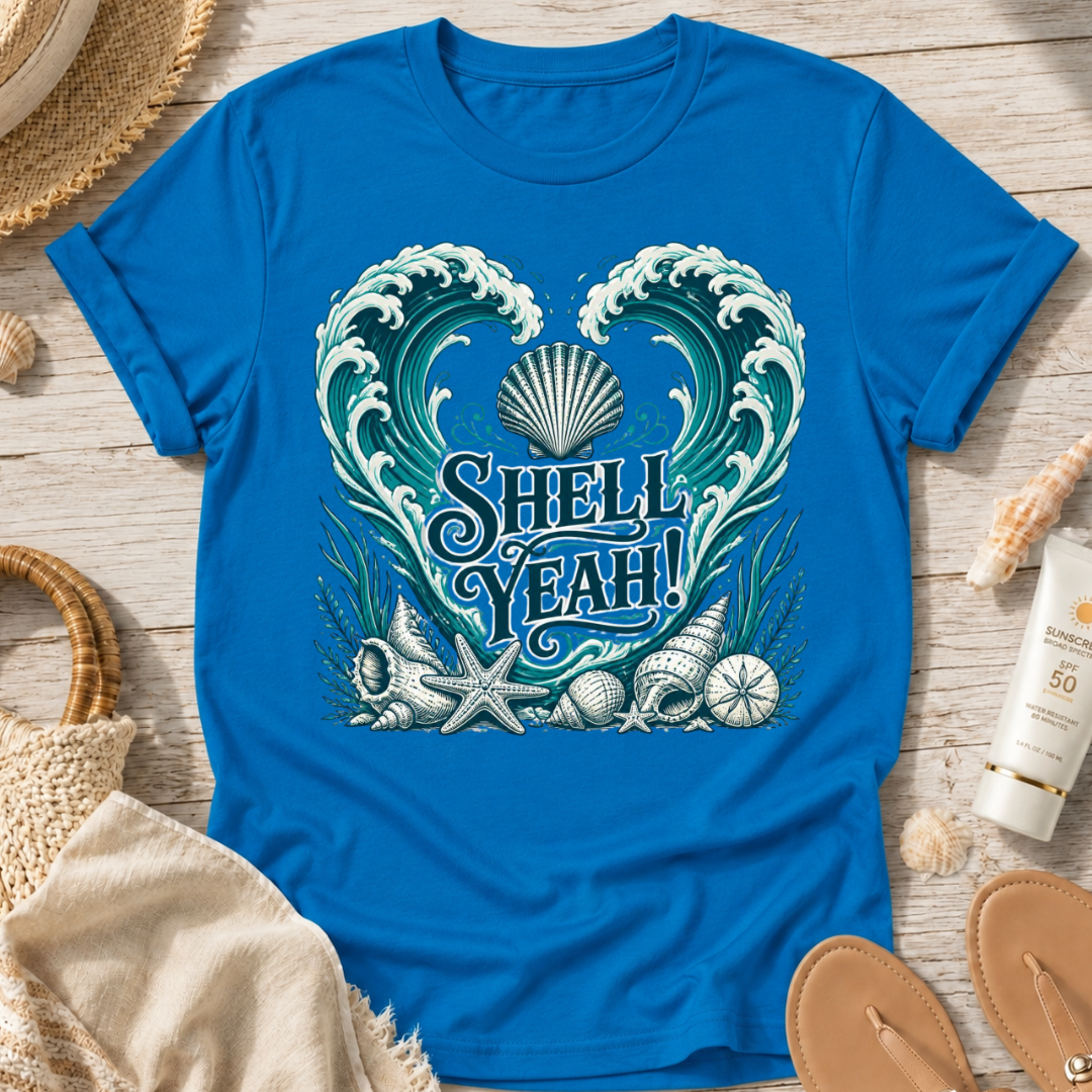 Shell Yeah Heart T‑Shirt