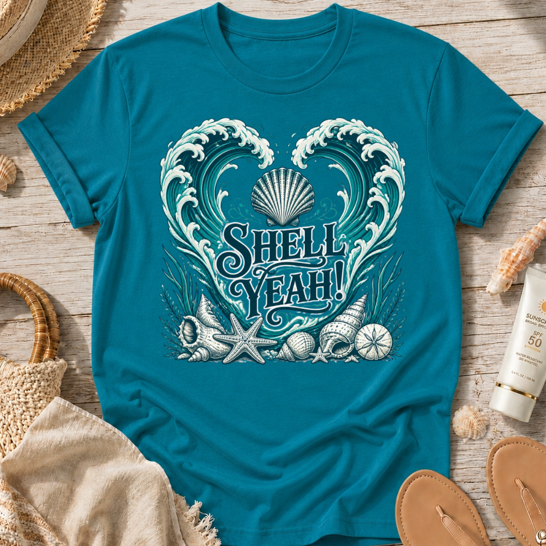 Shell Yeah Heart T‑Shirt