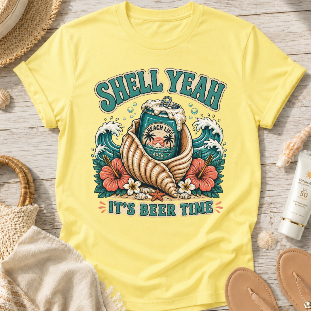 Shell Yeah, Beer Time T-Shirt