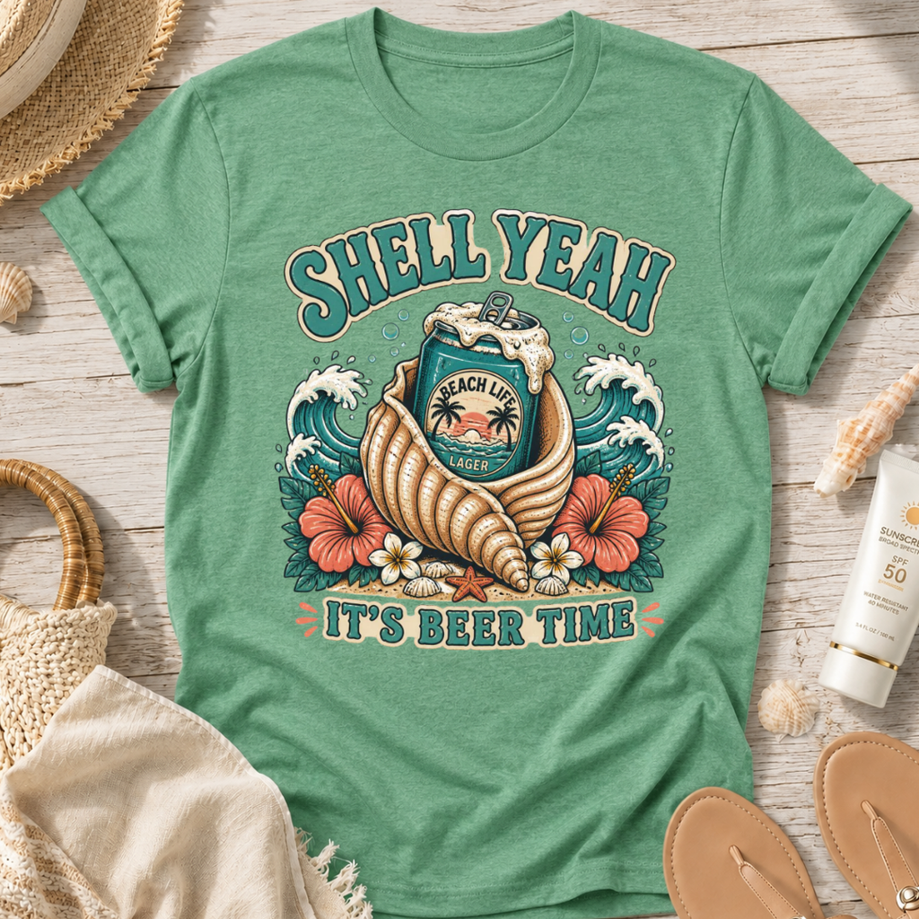 Shell Yeah, Beer Time T-Shirt
