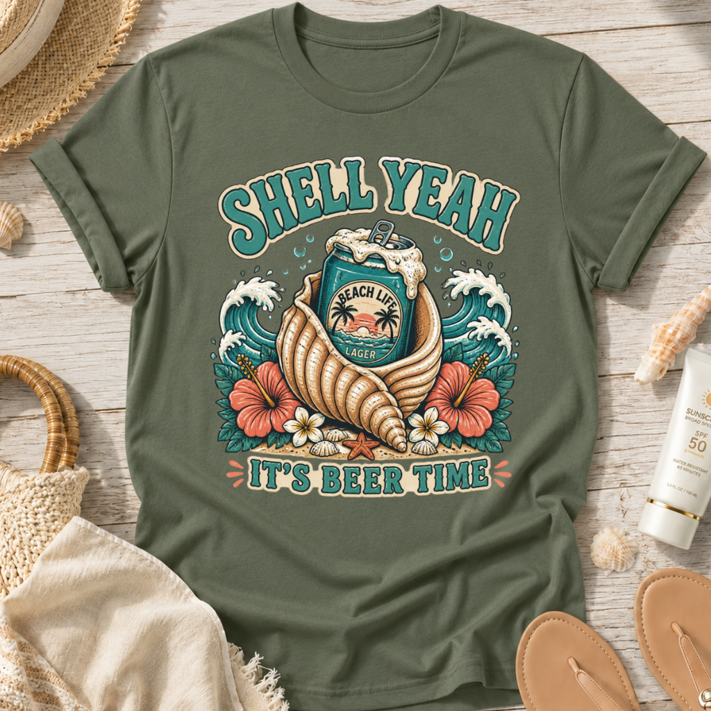 Shell Yeah, Beer Time T-Shirt
