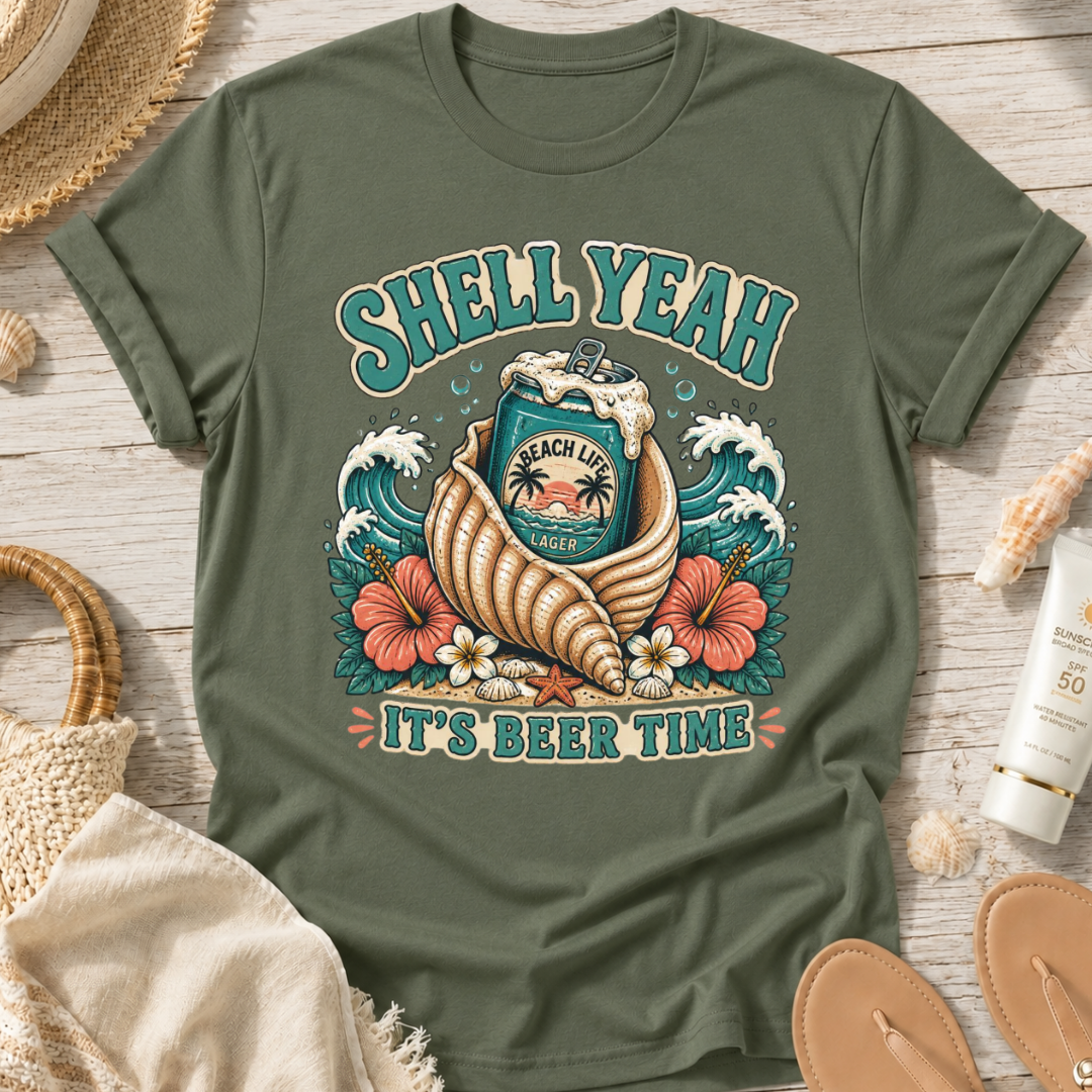 Shell Yeah, Beer Time T-Shirt