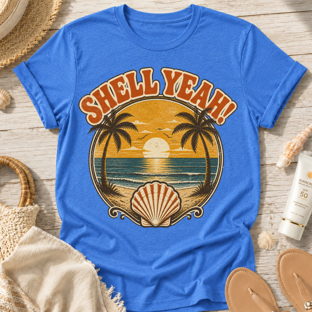 Shell Yeah! Sunset T-Shirt