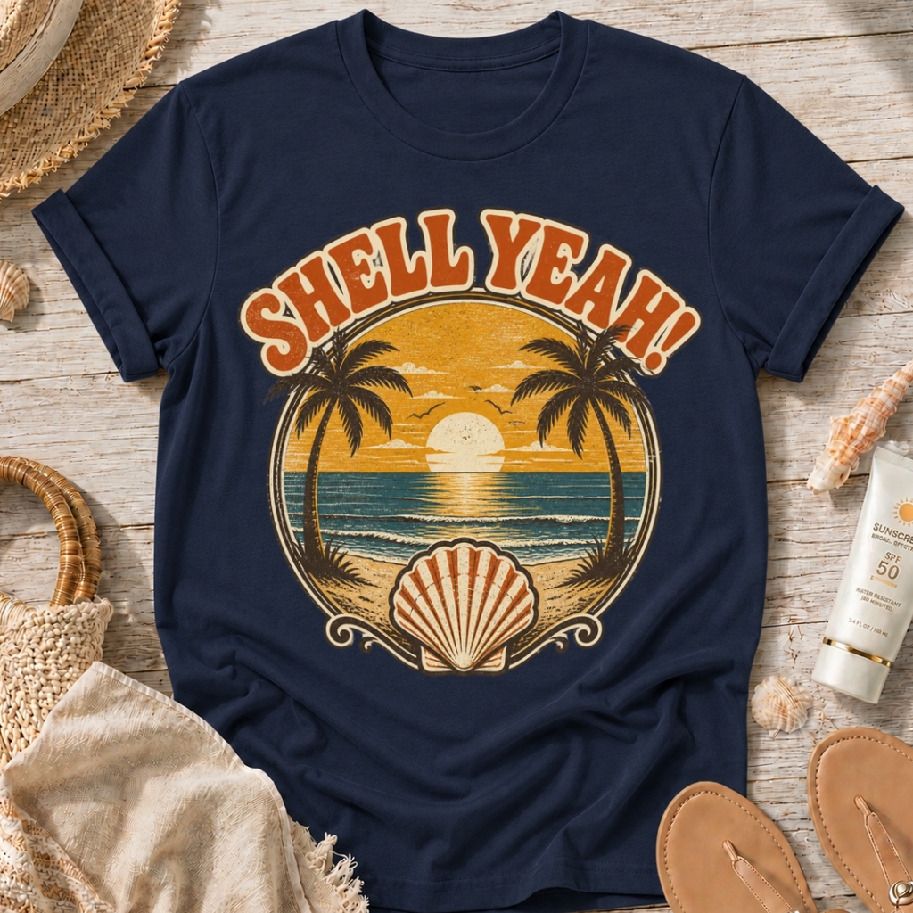 Shell Yeah! Sunset T-Shirt