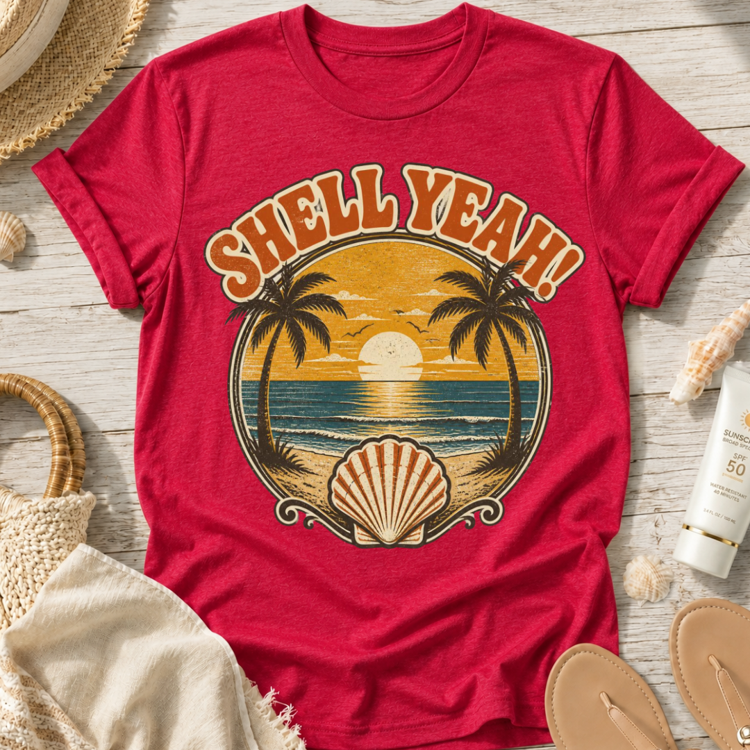 Shell Yeah! Sunset T-Shirt