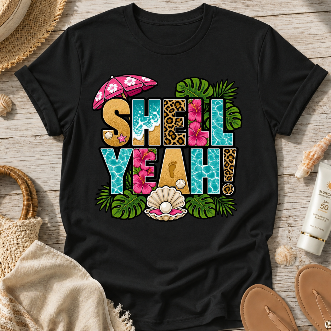 Shell Yeah! Tropical T‑Shirt