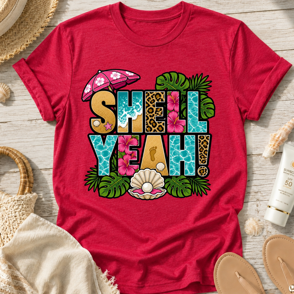 Shell Yeah! Tropical T‑Shirt