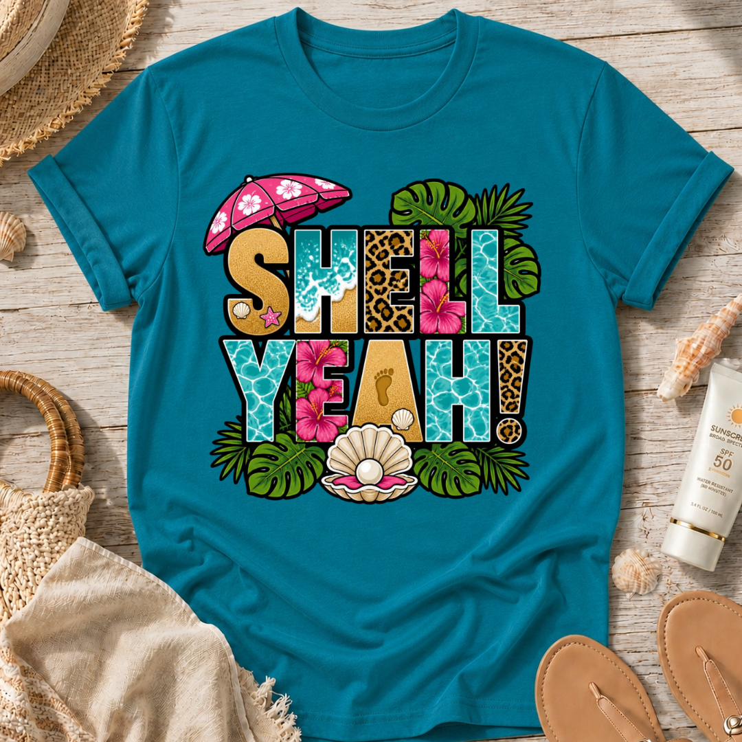 Shell Yeah! Tropical T‑Shirt
