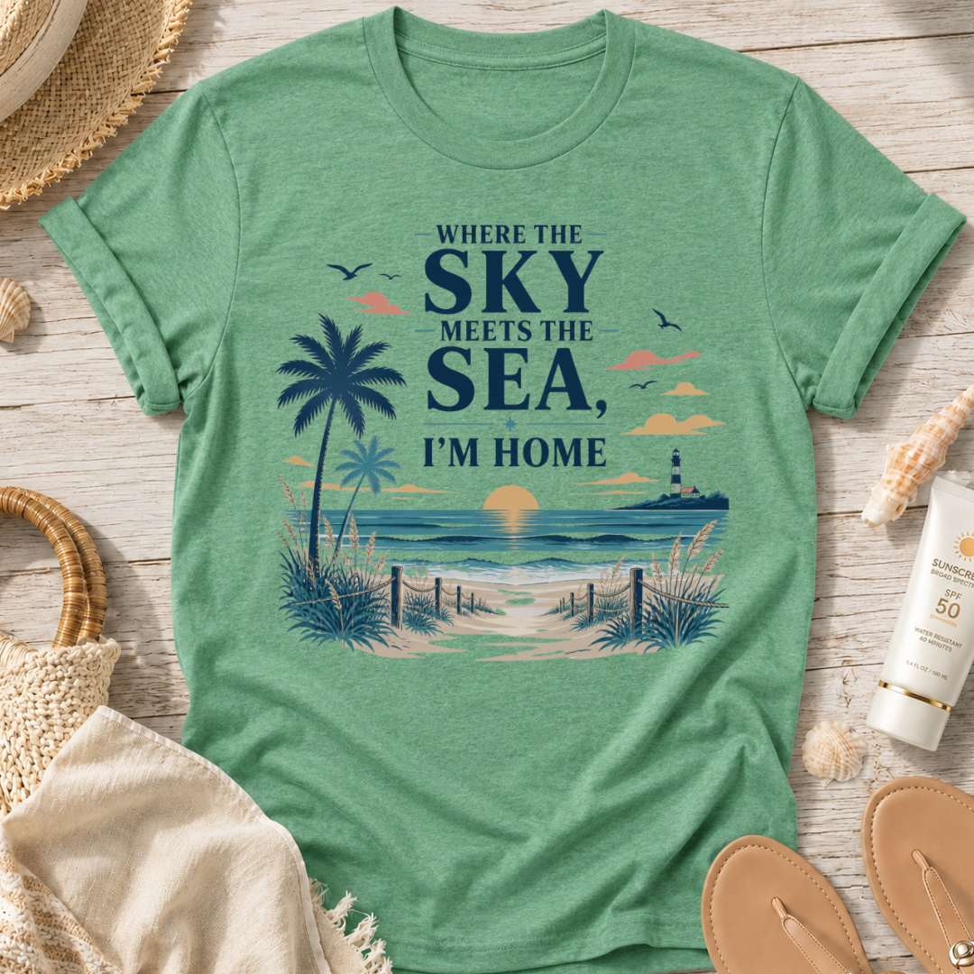 Where the Sky Meets the Sea T-Shirt