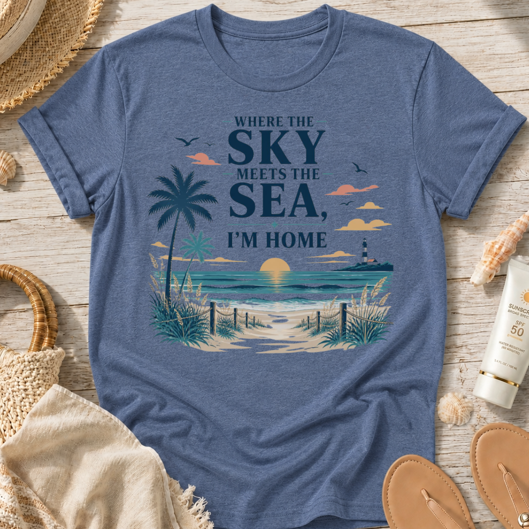 Where the Sky Meets the Sea T-Shirt