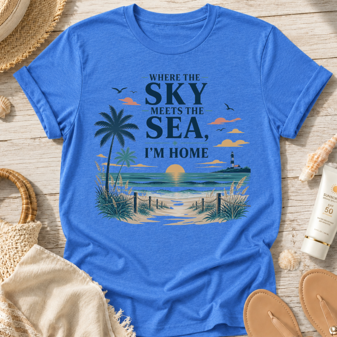 Where the Sky Meets the Sea T-Shirt