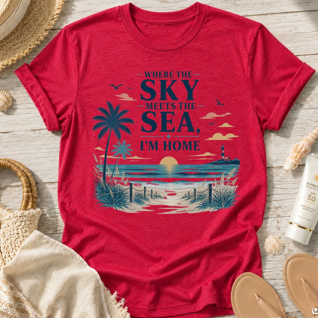 Where the Sky Meets the Sea T-Shirt