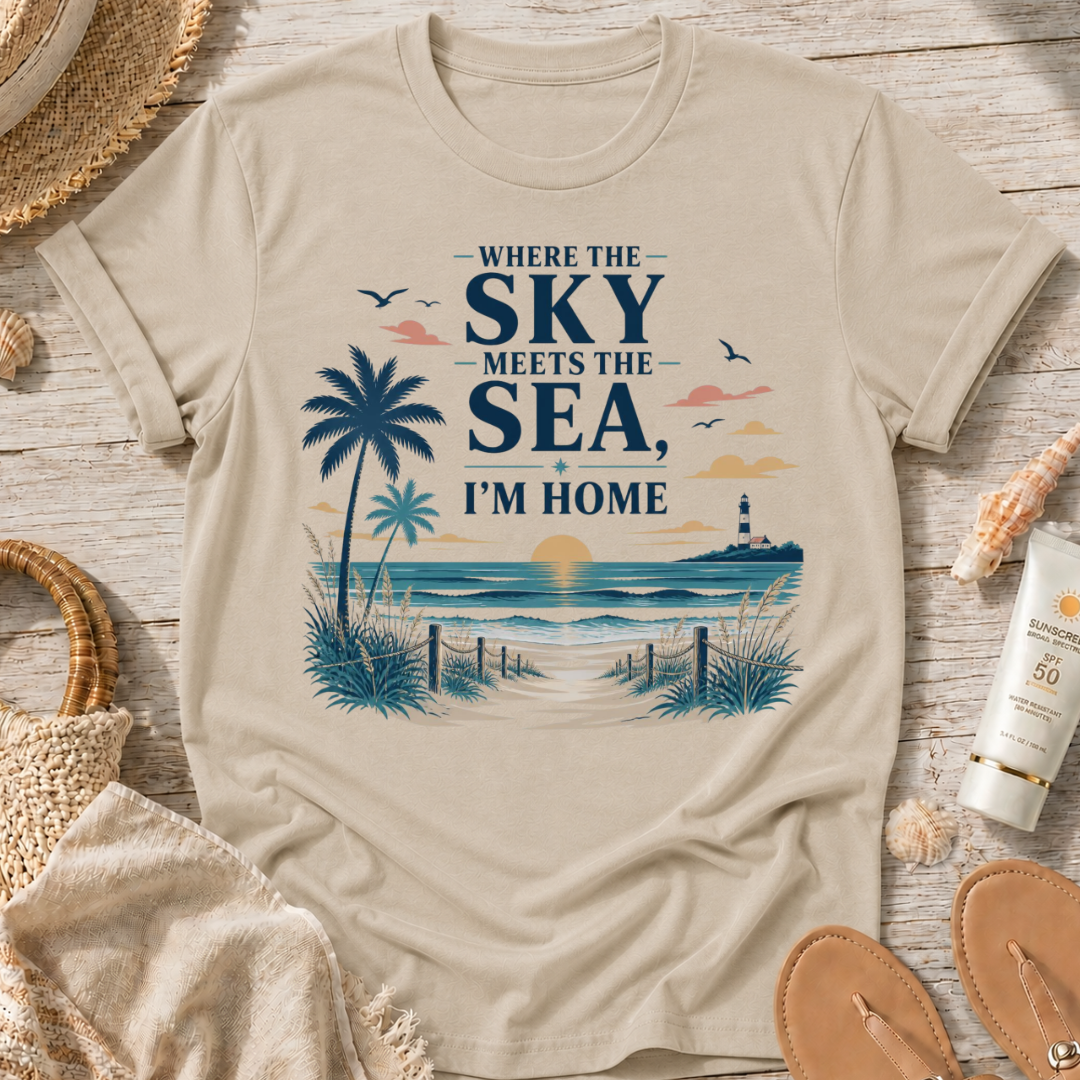 Where the Sky Meets the Sea T-Shirt