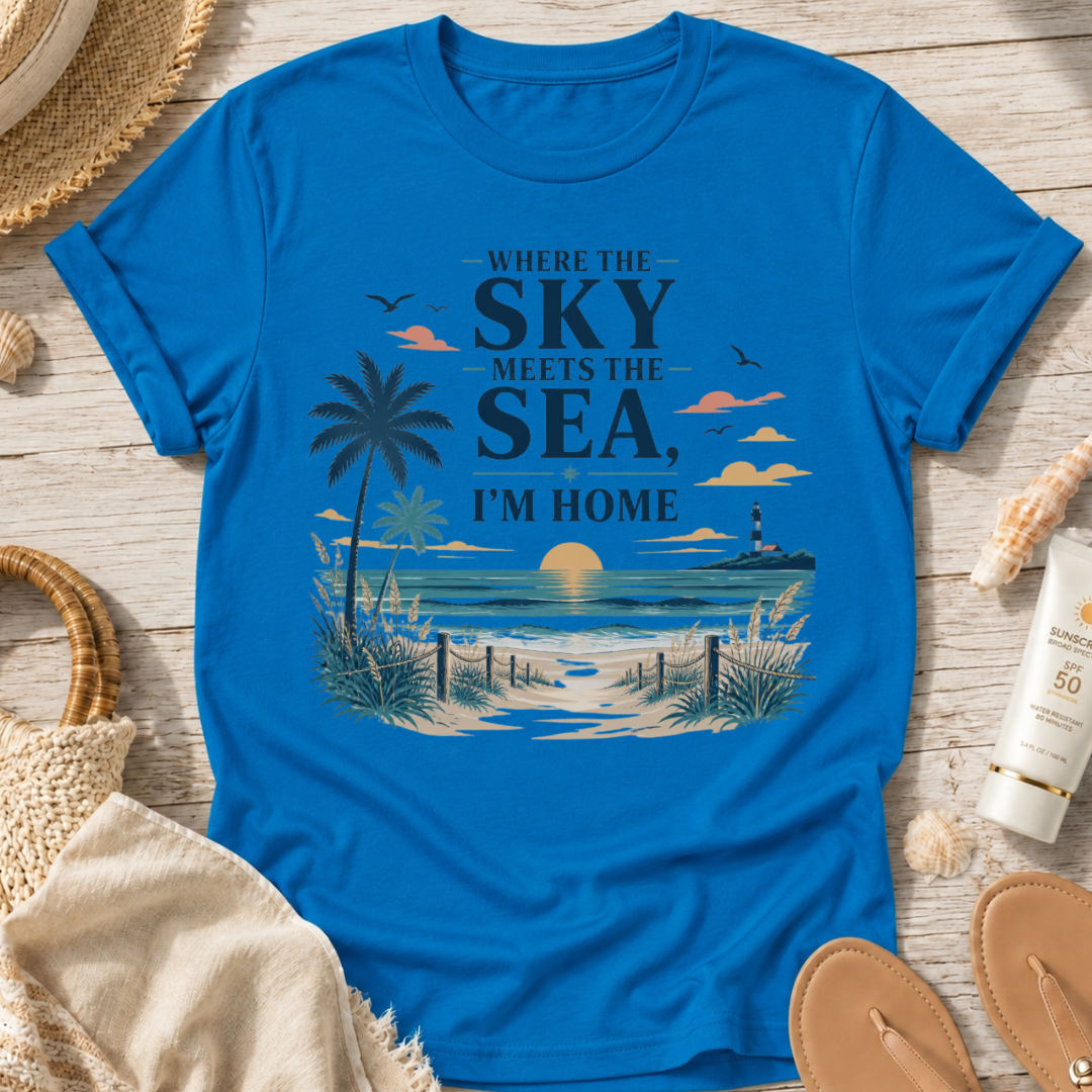 Where the Sky Meets the Sea T-Shirt
