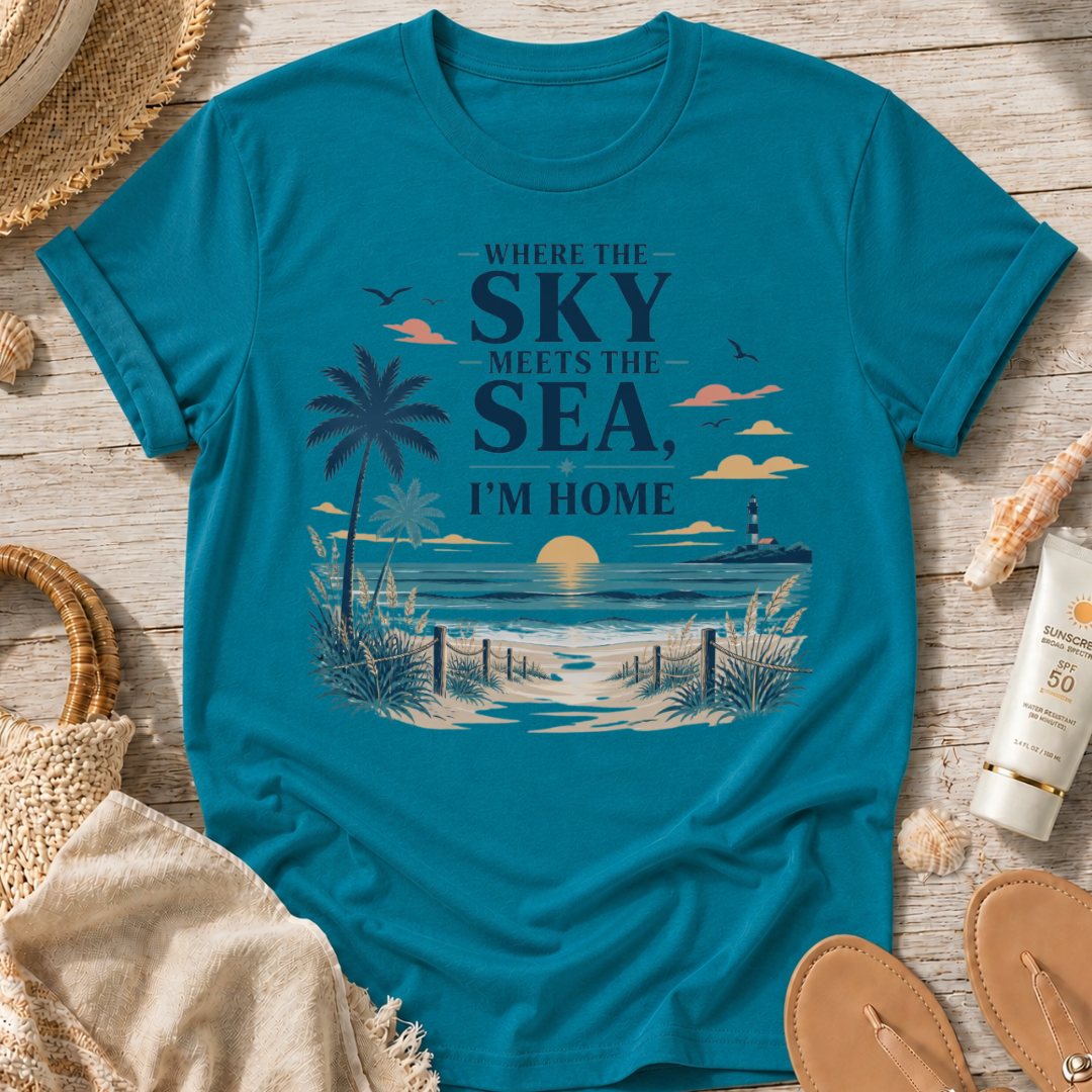 Where the Sky Meets the Sea T-Shirt