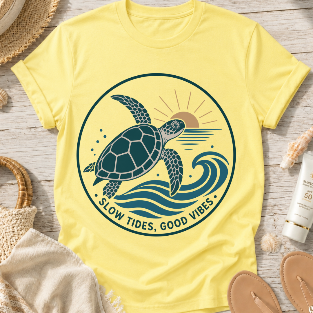 Slow Tides, Good Vibes T-Shirt