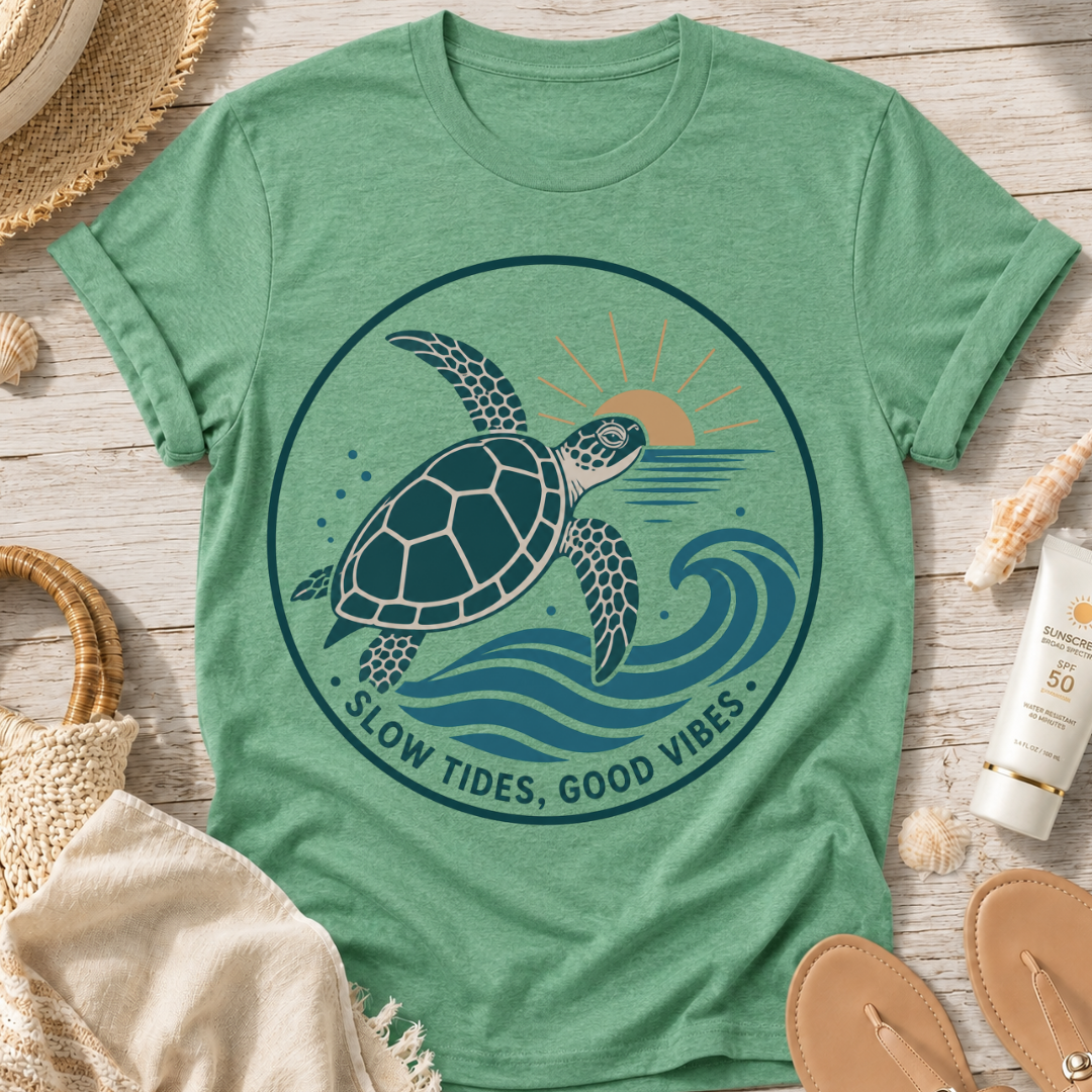 Slow Tides, Good Vibes T-Shirt