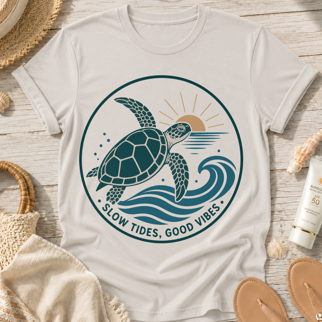 Slow Tides, Good Vibes T-Shirt