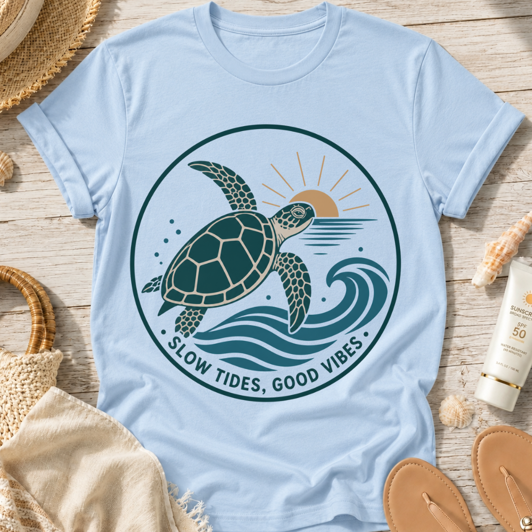 Slow Tides, Good Vibes T-Shirt