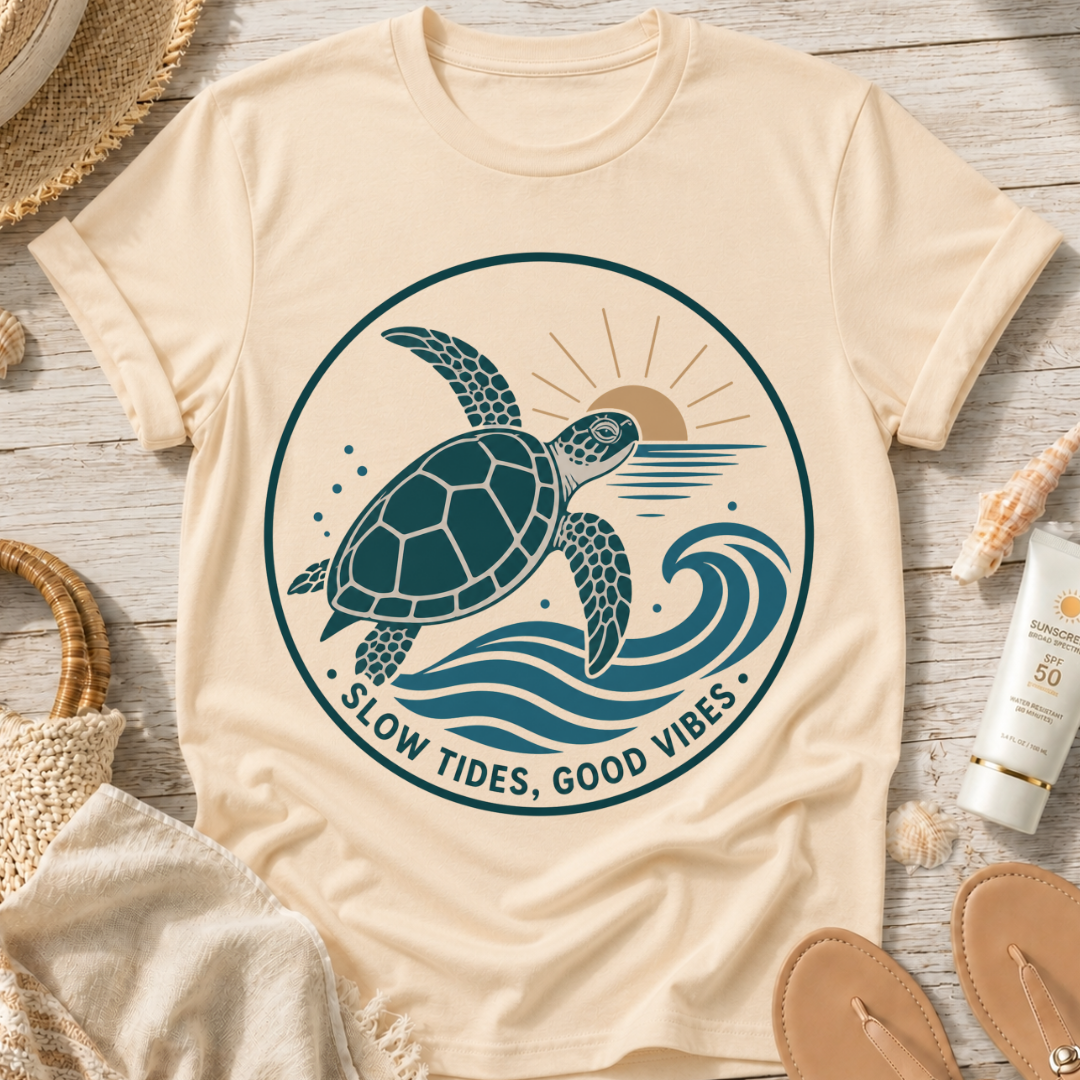 Slow Tides, Good Vibes T-Shirt