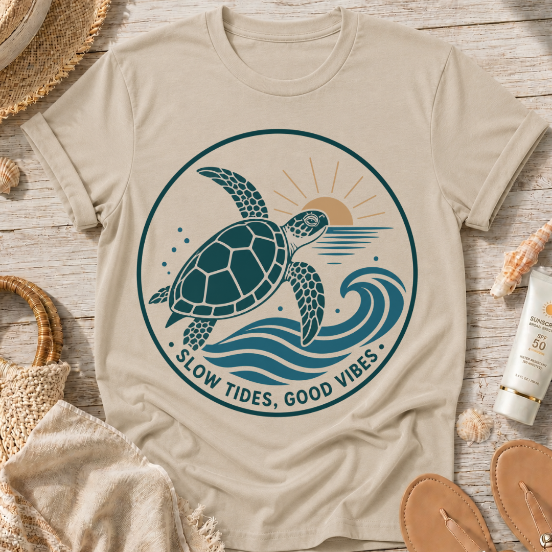 Slow Tides, Good Vibes T-Shirt