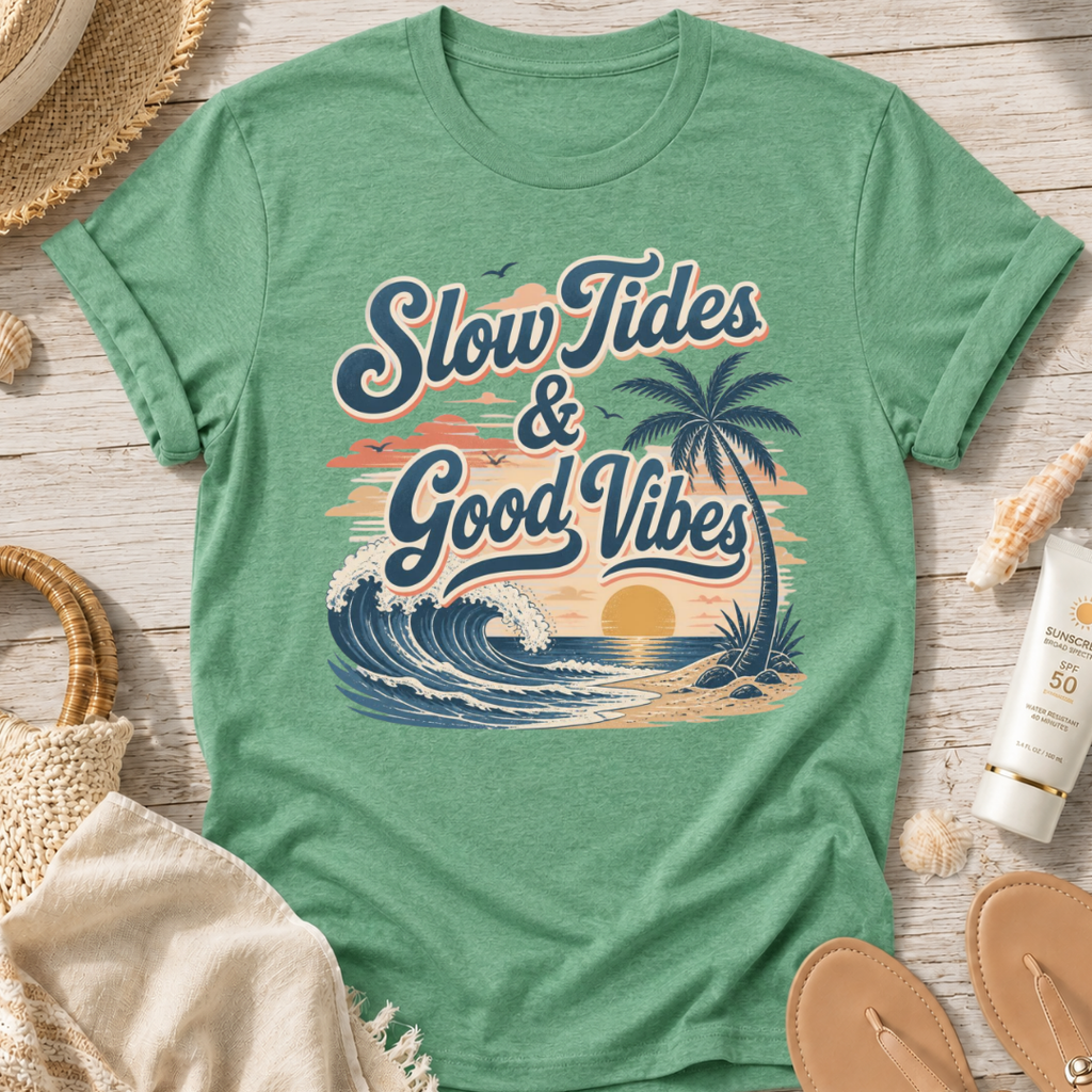 Slow Tides & Good Vibes T-Shirt