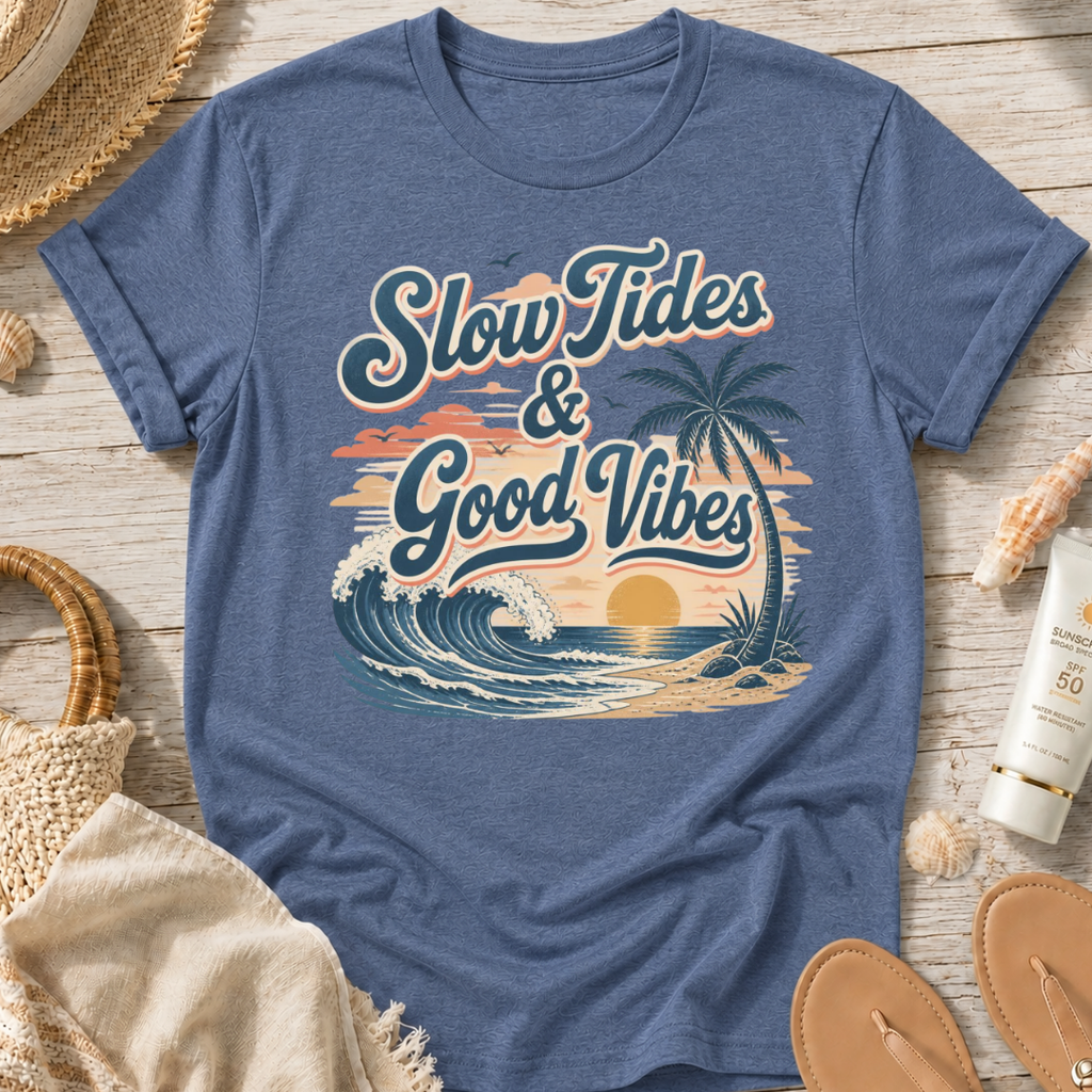 Slow Tides & Good Vibes T-Shirt