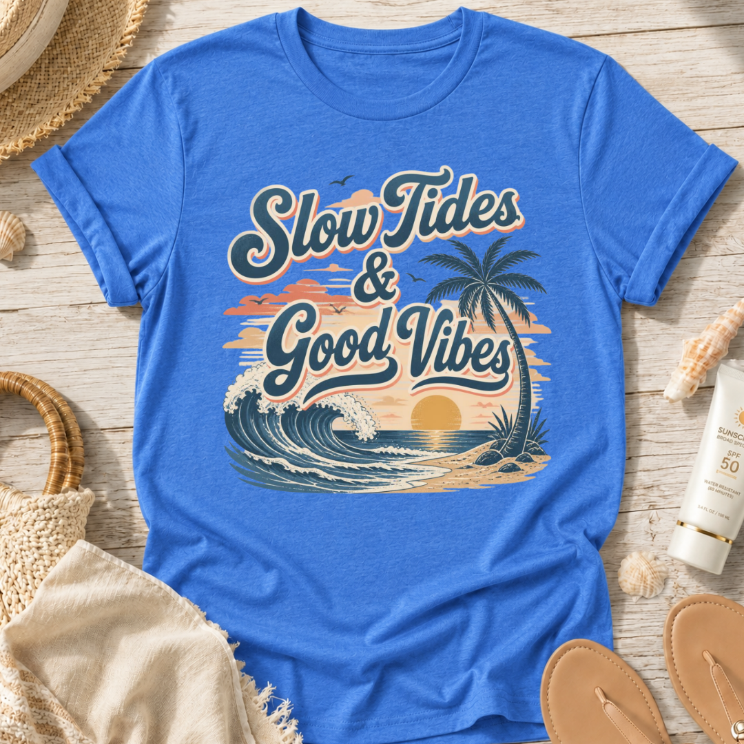 Slow Tides & Good Vibes T-Shirt