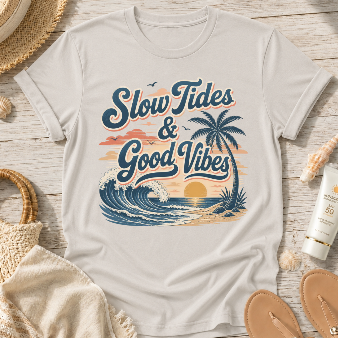 Slow Tides & Good Vibes T-Shirt