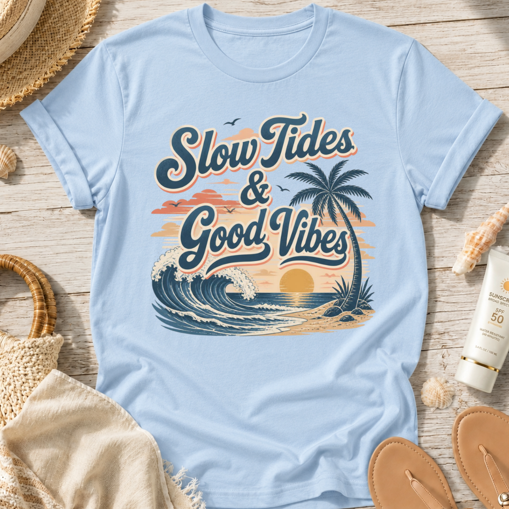 Slow Tides & Good Vibes T-Shirt