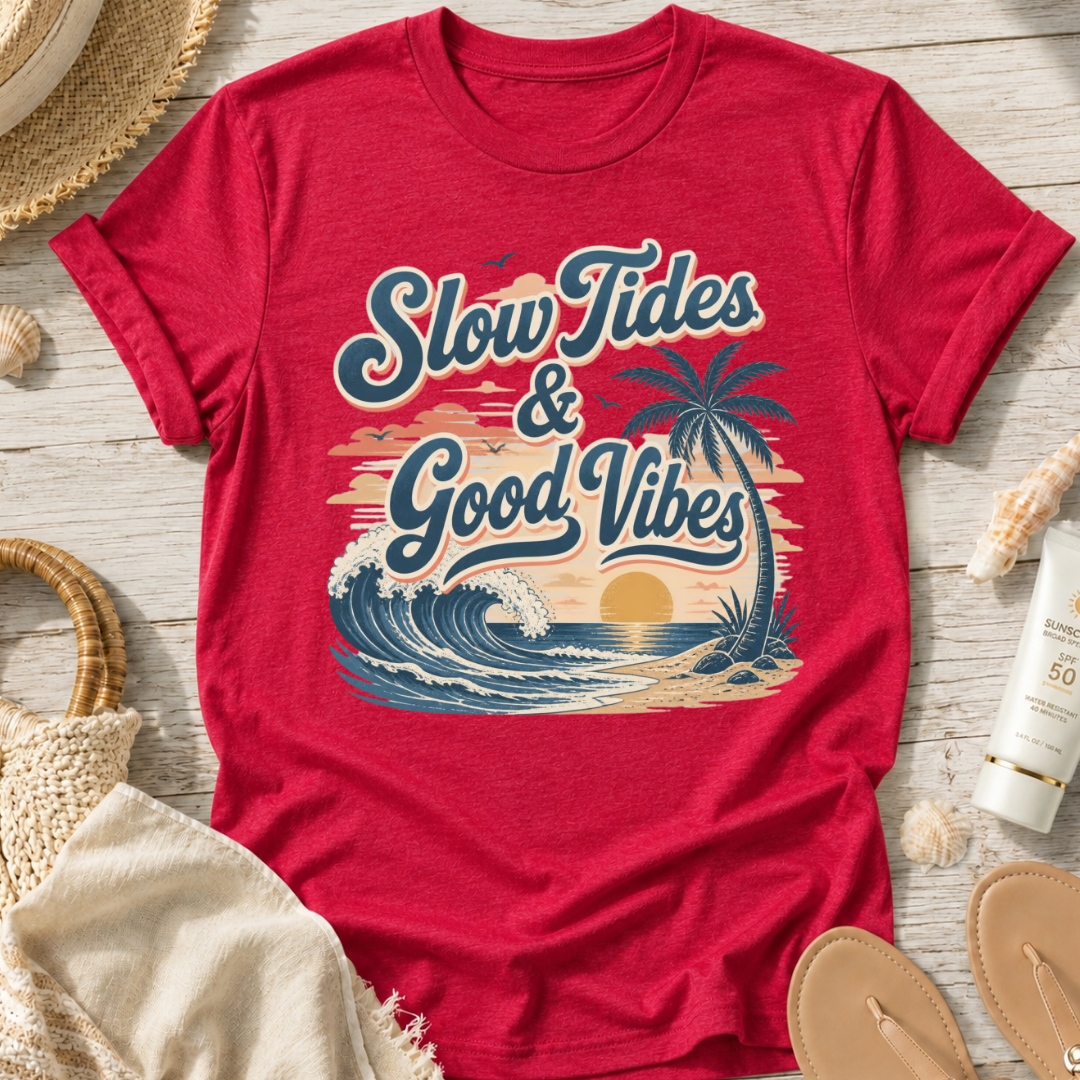 Slow Tides & Good Vibes T-Shirt