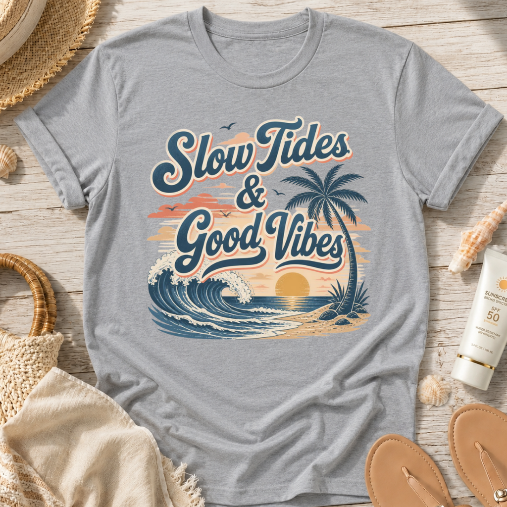 Slow Tides & Good Vibes T-Shirt