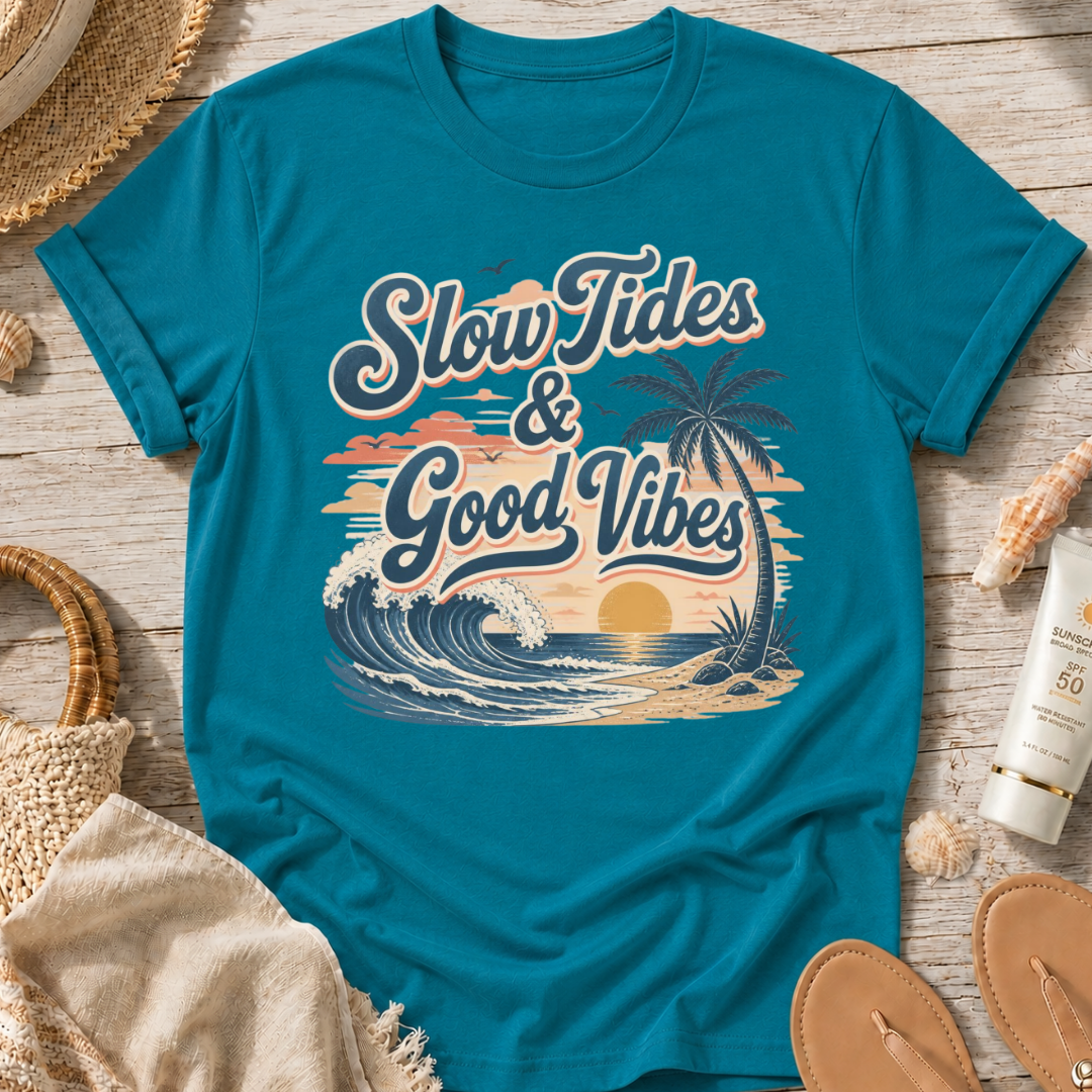 Slow Tides & Good Vibes T-Shirt