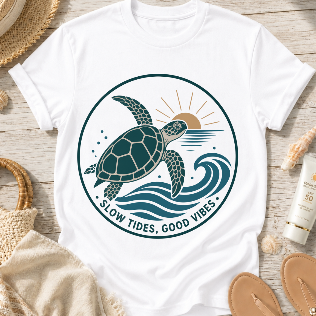 Slow Tides, Good Vibes T-Shirt