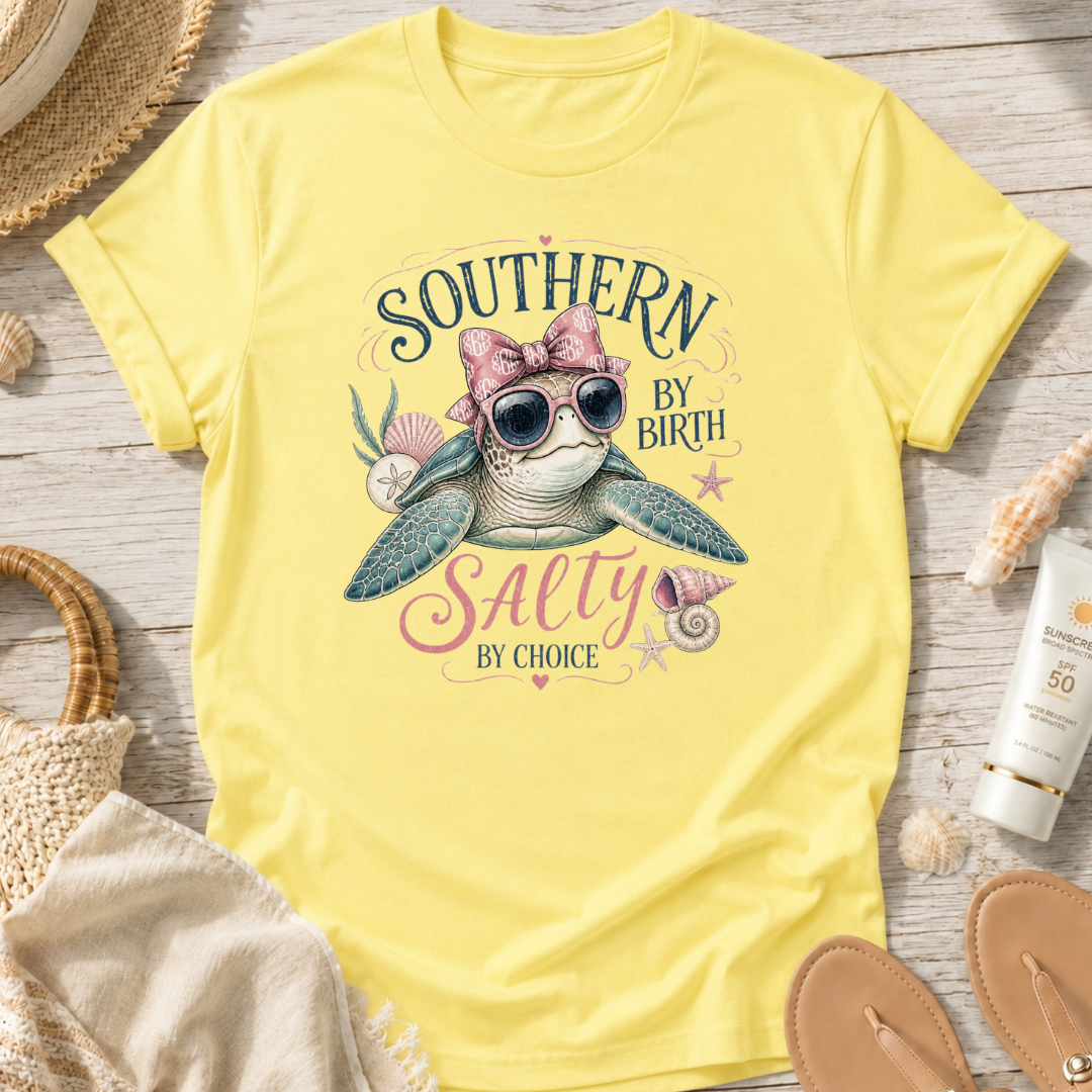 Southern By Birth, Salty by Choice T-Shirt