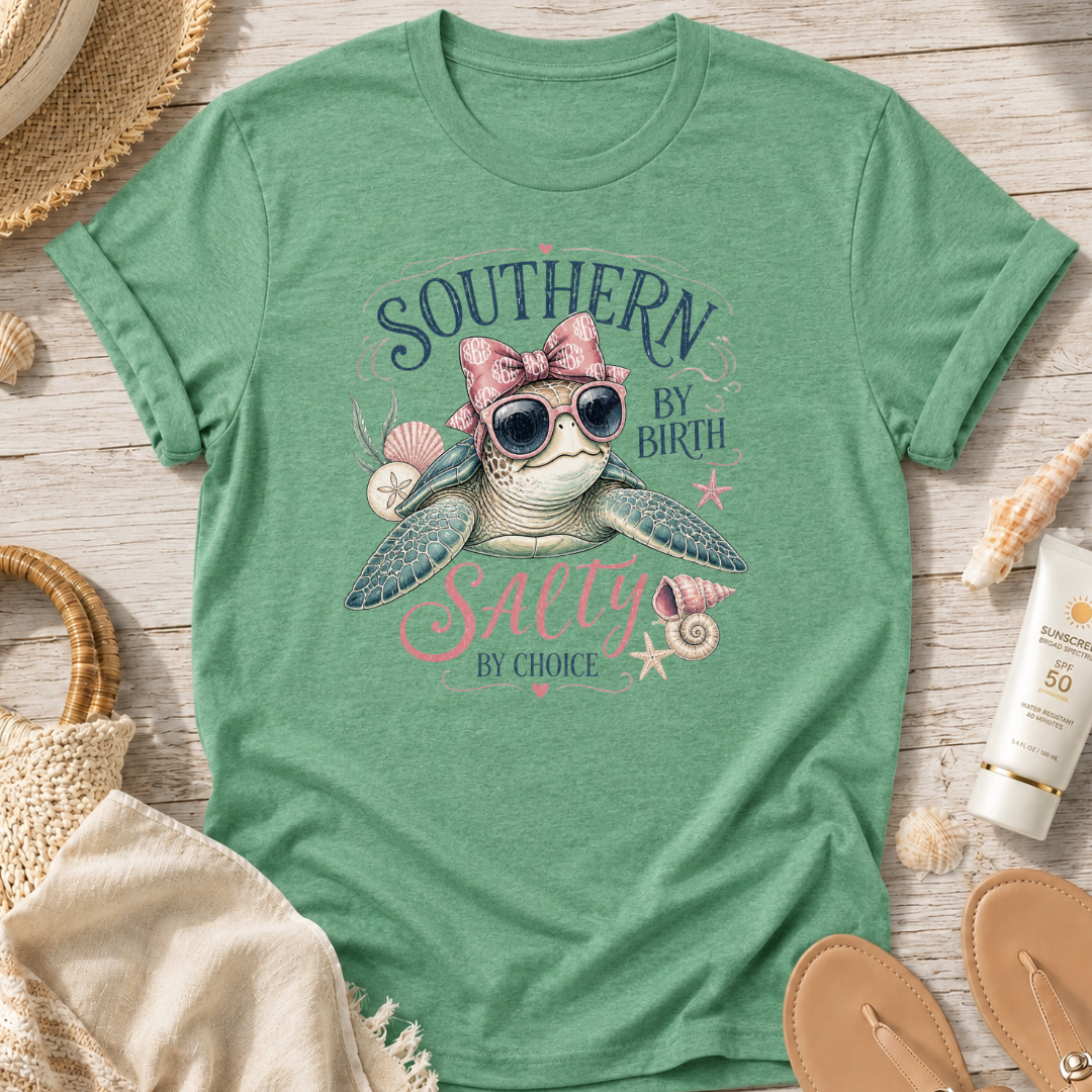 Southern By Birth, Salty by Choice T-Shirt