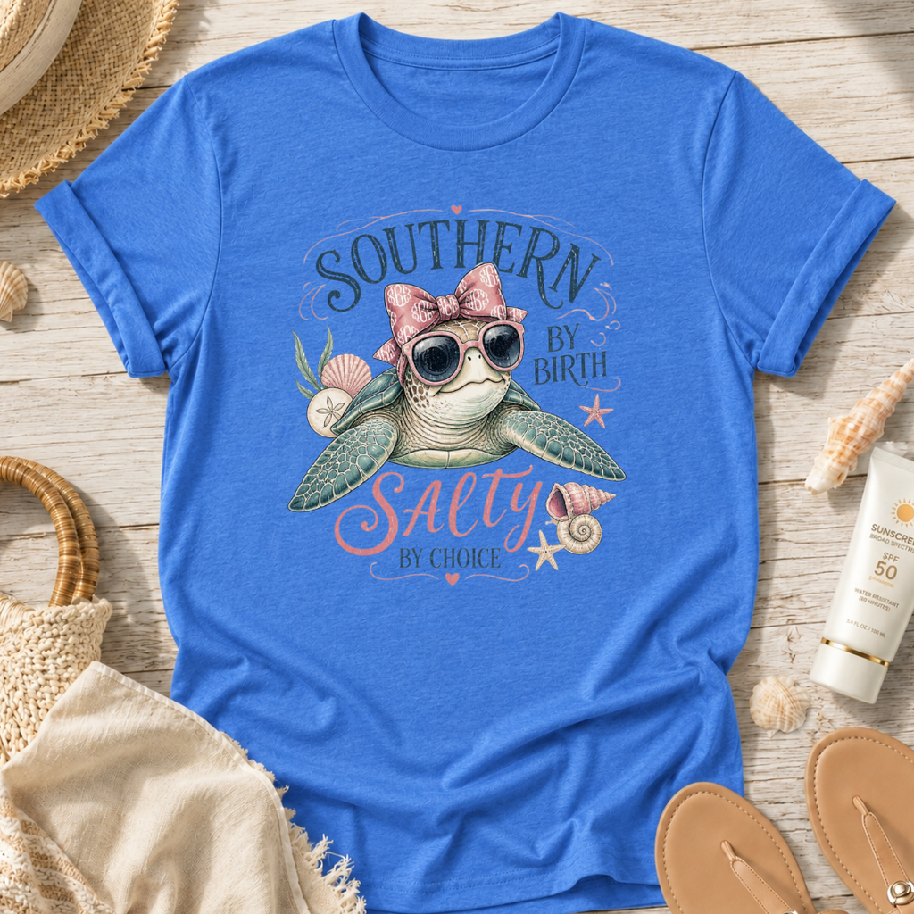 Southern By Birth, Salty by Choice T-Shirt