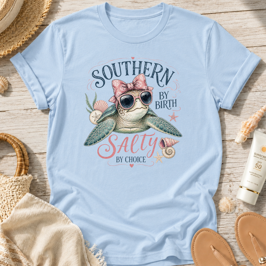 Southern By Birth, Salty by Choice T-Shirt