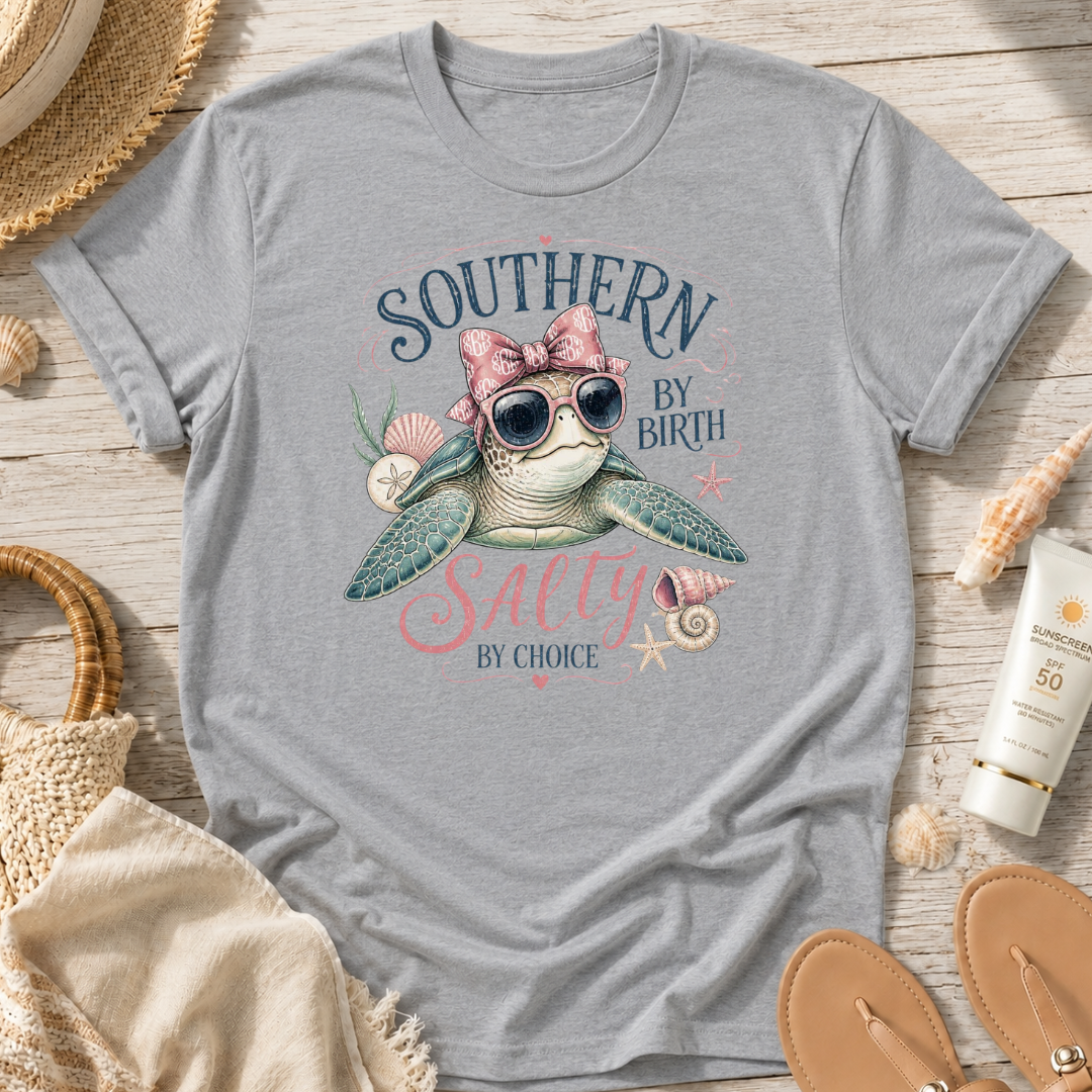 Southern By Birth, Salty by Choice T-Shirt