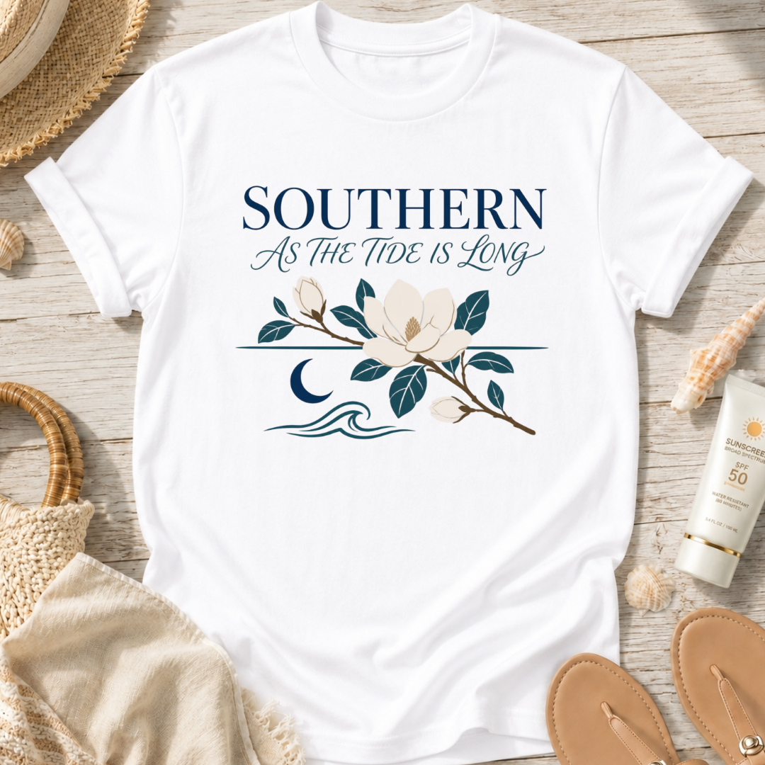 Southern As The Tide Is Long T-Shirt